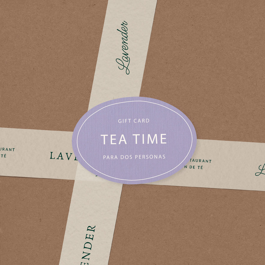 Gift Card TEA TIME x 2
